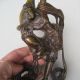 19th.  C.  The Chinese Dunhuang Flying Ladies Rebound Lute Statue Charm Nr Buddha photo 3
