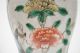 Pair Early 20thc Chinese Antique Porcelain Famille Verte Crackle Clazed Vase Other photo 11