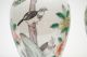 Pair Early 20thc Chinese Antique Porcelain Famille Verte Crackle Clazed Vase Other photo 4