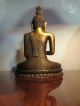 Gilded Bronze Statue Of Ceylon Sitting Buddha From Sri Lanka Other photo 5