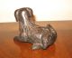 Antique Bronze Ceylon Sri Lanka Dog Statue Other photo 1