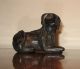 Antique Bronze Ceylon Sri Lanka Dog Statue Other photo 3