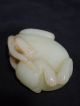 16. .  A Chinese Celadon Jade Carving Of A Cat With A Glass Probably18th To 19th C Other photo 10