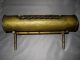 Antique Japanese Brass Bamboo Shaped Incense Burner W/ Stand - Collector ' S Item Other photo 2