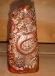 Antique Chinese Asian Large Dragon Soapstone Seal Chop Plates photo 10