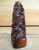 Antique Chinese Asian Large Dragon Soapstone Seal Chop Plates photo 2