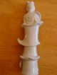 Chinese Antiques And White Porcelain Statue Kwan-yin photo 2
