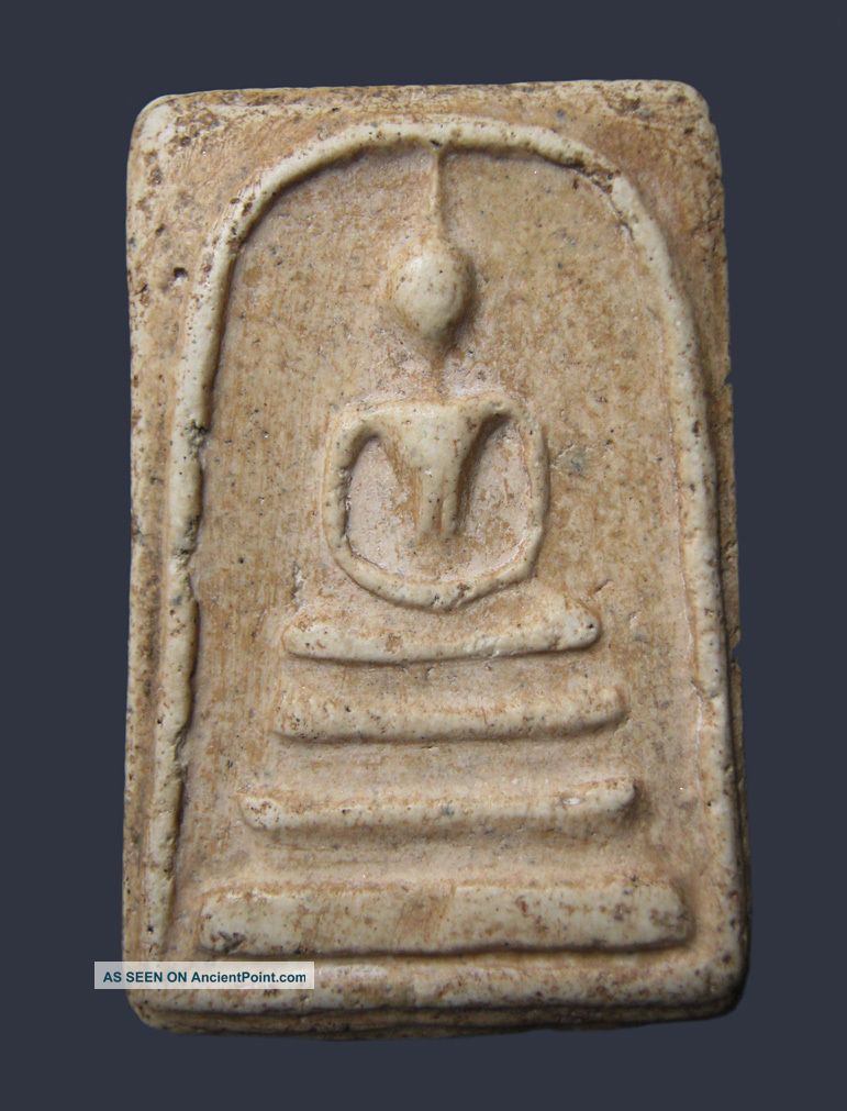 Amulet Pha Somdej Buddha Ancient Phra Somdet Wat Rakhang Pendant Phim/mold Yai29 Necklaces & Pendants photo