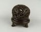 Chinese Bronze Incense Burner W Buddha & Xuande Mark Incense Burners photo 1