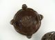 Chinese Bronze Incense Burner W Buddha & Xuande Mark Incense Burners photo 4