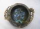 Collectible Chinese Old Brass Dragon Censer/incense Burner Incense Burners photo 1