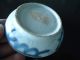17thc Ming Dynasty Blue & White Dragon Plate Bowl Bowls photo 2