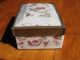 Old Chinese Famille Rose Porcelain Box - Dresser Box??? Marked 