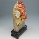 100% Natural Shoushan Stone Hand - Carved Statue - - Beans Nr/bg1791 Other photo 1