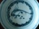 17thc Ming Dynasty Blue & White Fish Plate Bowl Bowls photo 1