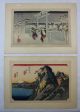 9 Antique Authentic Signed Japanese Woodblock Landscape Prints, Prints photo 10