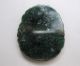 Chinese Hetian Black Green Jade Carved Qilin Pendant Nr Other photo 5