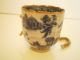 Wow 18thc Blue & White Pattern Chinese Porcelain Tea Cup Fisherman On Jetty Glasses & Cups photo 1