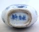 Chinese Blue & White Porcelain Snuff Bottle W/ Dragons & 4 Qianlong Marks Snuff Bottles photo 5