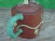 Chinese Export I - Hsing Yixing Grape Leaf And Squirrel Enameled Teapot Nr Teapots photo 4