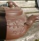 Antique Chinese Yixing Signed Dark Teracotta Teapot Other photo 2