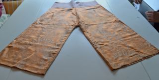 Magnificent Antique Chinese 19h C Silk Pants – A59 photo