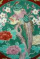Vtg/antique? Chinese Famille Verte/rose Peasant Porcelain Plate Signed/incised Plates photo 1