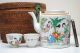 Early 20thc Chinese Antique Porcelain Famille Rose Teapot Set Other photo 11