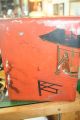 Vintage Oriental Japanese Lunch Box Bento ? Burnt Red Boxes photo 5