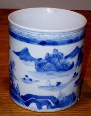 18th/19th Century Large Chinese Tankard Mug photo