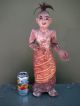 Burmese Wood Statue - Standing Man - Funky And Folksy With Great Character Burma photo 1