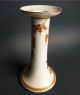 Meiji Taisho Satsuma Or Kinkozan Candle Holder Signed Marked With A Small Repair Vases photo 3