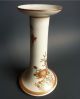 Meiji Taisho Satsuma Or Kinkozan Candle Holder Signed Marked With A Small Repair Vases photo 4