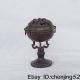 The Old Chinese Civil Acquired Bronze Incense Burner W Nr Buddha photo 2