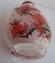 287 Peking Glass Hand Inside Painting Plums Snuff Bottle&gift Box Snuff Bottles photo 4