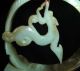 Old Chinese Hetian Jade Carved Dragon And Phoenix Carving Other photo 7