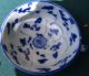 3 Odd Old Chinese Japanese Blue & White Canton Pottery Signed 14.  95 Other photo 6
