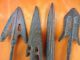Gift Collection Antique Chinese Bronze Ancient Times Four Hunting Arrowhead Cc Other photo 4