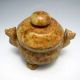 Old Antiques Chinese Jade Hand - Carved Incense Burners & Lid Nr/xy1433 Incense Burners photo 3