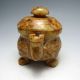 Old Antiques Chinese Jade Hand - Carved Incense Burners & Lid Nr/xy1433 Incense Burners photo 5