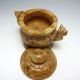 Old Antiques Chinese Jade Hand - Carved Incense Burners & Lid Nr/xy1433 Incense Burners photo 8
