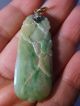 Antique Chinese Natural Jade & Gold Pendant Other photo 2