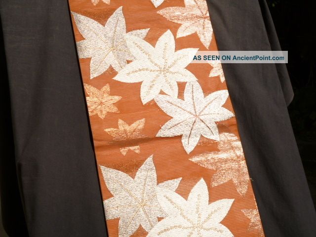 Japanese Kimono Fukuro Obi,  Fine Other photo