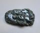 Chinese Hetian Black Green Jade Carved Horse Monkey Pendant Nr Other photo 3