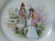 Chinese Asian King And Queen Palace Heroes 1 Dinner Plate Castle White Plates photo 1