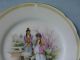 Chinese Asian King And Queen Palace Heroes 1 Dinner Plate Castle White Plates photo 2