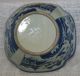 Antique Chinese Blue & White Canton Square Salad Bowl Early 19th C Excellent Bowls photo 5