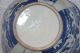 Antique Chinese Blue & White Canton Square Salad Bowl Early 19th C Excellent Bowls photo 6