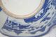 Antique Chinese Blue & White Canton Square Salad Bowl Early 19th C Excellent Bowls photo 8