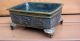 Antique Chinese Asian Signed 18c Bronze Brass Footed Censer Incense Burners photo 8